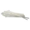 Yinpecly 50PCS Cable Cord Ties 6 Inch Releasable Adjustable Nylon Cable Zip Ties Perfect for Quality Plastic Closure Tie for Tying Gift Bags Art Craft Ties Manage Cords White view 1