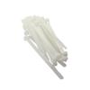 Yinpecly 50PCS Cable Cord Ties 6 Inch Releasable Adjustable Nylon Cable Zip Ties Perfect for Quality Plastic Closure Tie for Tying Gift Bags Art Craft Ties Manage Cords White view 2