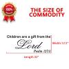 AnFigure Wall Stickers for Kids, Bible Verse Wall Decor, Inspirational Church Blessing Saying Sign Family Lettering Decorations Home Art Decor Vinyl Stickers Children Area Gift From The Lord 32"x12.5" view 4