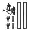Andoer 2PCS Portable LED Display Lamp, USB Operated Light 3 Colors with Tripod Screen Clamp for Video Conferencing Live Streaming Vlogging Photography view 4