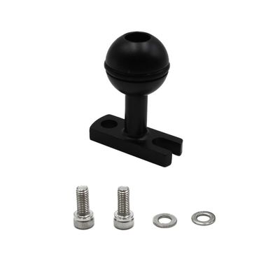 Underwater Ball Arm System Adapter Stud Mount Clamp Joint Aluminum Alloy 1inch
