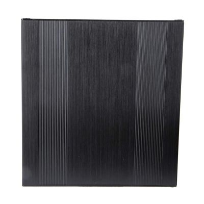 Electrical Boxes Aluminum Box, Brushed Black Oxide Split Type Aluminum Cooling Case Enclosure Electronic DIY Circuit Board Project Protective Box