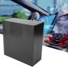 Electrical Boxes Aluminum Box, Brushed Black Oxide Split Type Aluminum Cooling Case Enclosure Electronic DIY Circuit Board Project Protective Box view 2