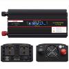 DDHVVOH 600w Pure Sine Wave Power Inverter Dc 12v to 110v Ac Car Inverter with Digital LCD Display,Household Electricity,Office Electricity,Medical Equipment,12V-220V-2000W view 1
