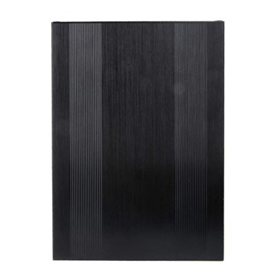 Electrical Boxes Aluminum Box, Brushed Black Oxide Split Type Aluminum Cooling Case Enclosure Electronic DIY Circuit Board Project Protective Box