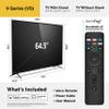 VIZIO 65-Inch V-Series 4K UHD LED HDR Smart TV with Apple AirPlay and Chromecast Built-in, Dolby Vision, HDR10+, HDMI 2.1, Auto Game Mode Low Latency Gaming, V655-J09, 2021 Model (Renewed) view 2