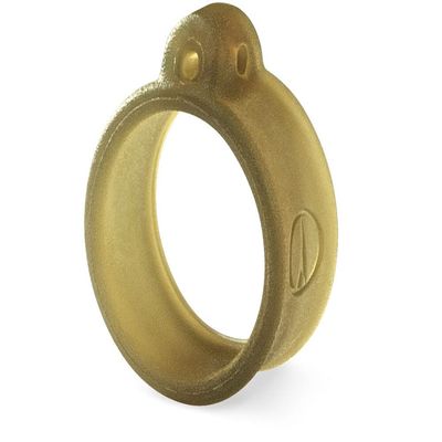 Crossover Ring Green Pumpkin #4 mm