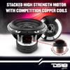 DS18 HOOL-X15.2DHE 15 Inch Competition High Excursion Car Subwoofer 4000 Watts Rms 4" Dual Voice Coil 2 + 2 Ohm DVC - Powerful Car Audio Bass Speaker view 3