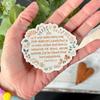 Christian Stickers by swaygirls | Revelation 21:4 Sticker | Bible Verse Quotes | Jesus, God, Faith, Scripture Decals view 3