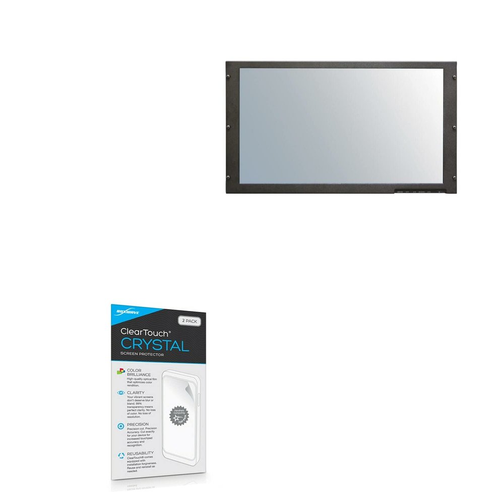 BoxWave Screen Protector Compatible with Industrial PC Pro RMM-422HD3 - ClearTouch Crystal (2-Pack), HD Film Skin - Shields from Scratches