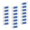 Heyiarbeit 9-pin 2-Row D-SUB Connector Changer 1405-092-0S-2 Female Copper Alloy 3.05mm Mini High Density Port Terminal Breakout for Mechanical Equipment CNC Computers Pack Blue 20pcs view 1