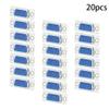 Heyiarbeit 9-pin 2-Row D-SUB Connector Changer 1405-092-0S-2 Female Copper Alloy 3.05mm Mini High Density Port Terminal Breakout for Mechanical Equipment CNC Computers Pack Blue 20pcs view 3