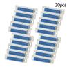 Heyiarbeit 25-pin 2-Row D-SUB Connector Changer 1405-251-05-2 Male Copper Alloy 3.05mm Mini High Density Port Terminal Breakout for Mechanical Equipment CNC Computers Pack Blue 20pcs view 3
