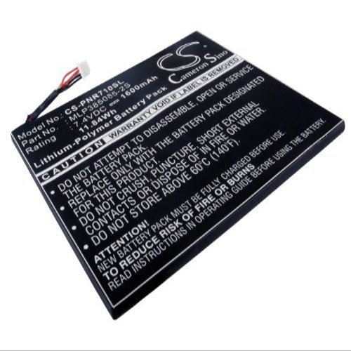 Flujoy Replacement Battery for PRD07T10WWH7 Multimedia Novel 7" PRD07T10WWH756 R70D200 R70D256 Novel Hacking MLP385085-2S