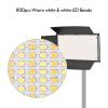 Andoer LED-800 LED Video Light Professional Photography Light 800PCS Bright Light Beads Bi-Color 3200-5600K with Remote Control 1/4 Inch Screw Hole for Studio Photography Live Stream Video Makeup view 2
