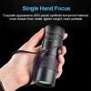 Portable Zoom Monocular Telescope 4K 10-300X 40Mm Zoom Monocular Telescope+Tripod+Clip Mobile Phone Lens B view 4