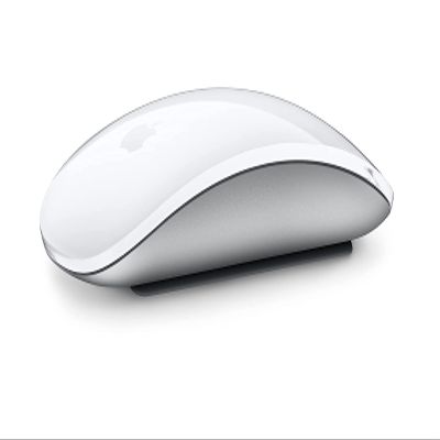 Apple Magic Mouse (Wireless, Rechargable) - Silver (Renewed)