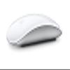 Apple Magic Mouse (Wireless, Rechargable) - Silver (Renewed) view 1