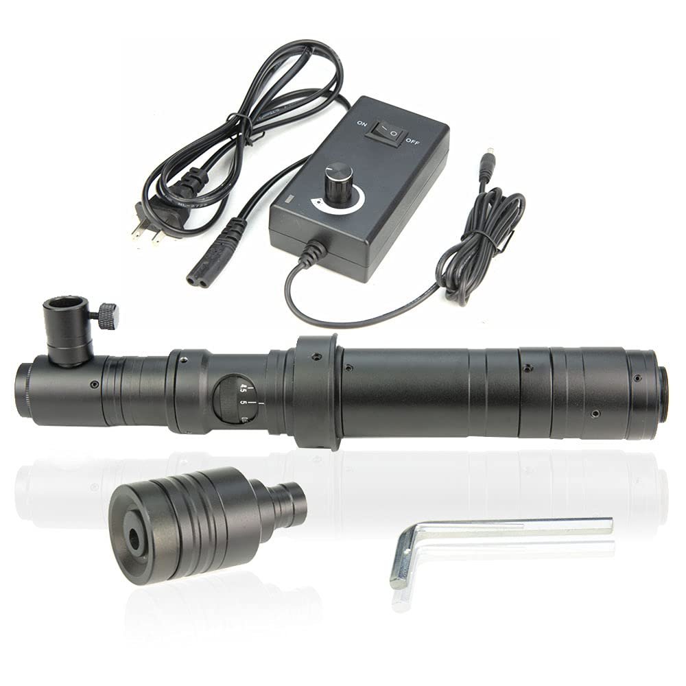 1000X Point Source High Speed Industrial Camera LED Coaxial Light Lens Electronic Digital Microscope (Color : Without Base)