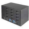 StarTech.com 2 Port Quad Monitor DisplayPort KVM Switch - 4K 60Hz UHD HDR - Desktop 4K DP 1.2 KVM with 2 Port USB 3.0 Hub (5Gbps) & 4X USB 2.0 HID Ports, Audio - Hotkey Switching - TAA (SV231QDPU34K) view 2
