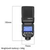 GODOX V860III-N Camera Flash 2.4 G GN60 TTL HSS Master-Slave High Speed Sync 1/8000s Brightness Adjustable 2600mAh Rechargeable Lithium Ion Battery Compatible with Nikon SLR Cameras view 3
