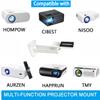 2-Be-Best Mini Projector Wall Mount Upgraded Angle Adjustable Projector Mount Length 7.9 in Rotation 360 Projectors Mounts Compatible with Most Mini Projectors view 2
