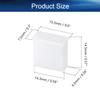 Heyiarbeit 20pcs Silicone USB2.0 Cap Port Cover Anti Dust Stopper Plug Cover Protector Cap for Male End Computer Digital Socket Printer Transparent Tone view 2