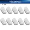 Heyiarbeit 10pcs Silicone VGA Cap Port Cover Anti Dust Stopper Plug Cover Protector Cap for End Computer Digital Socket Printer Transparent Tone view 4