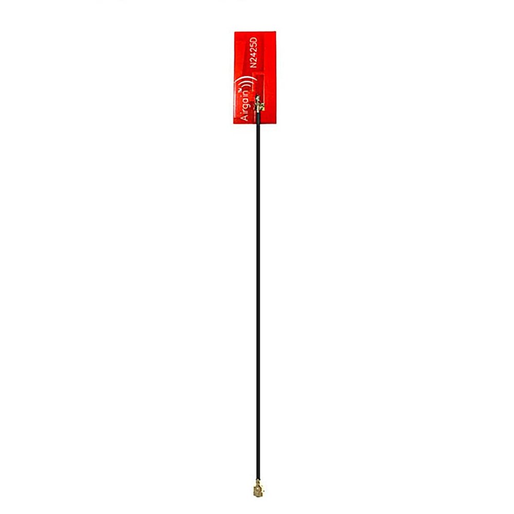 10pc/Lot 2.4GHz 5.8GHz Dual-Band 2.5dBi WiFi Antenna Red PCBBuilt-in Small Volume Linear Polarization Omnidirectional Radiation TXWF-PCB-3214