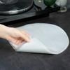 sdroceRyaM 50PCS 10 Inches Vinyl Record Inner Sleeves Anti Static Plastic Round Bottom Protective Sleeves for 78 RPM SP Vinyl Record, Translucent view 4