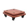 Floor-Standing Speaker Stand, 2pcs Audio Damping Pad, Speaker Brackets/Tray, Lockable with Universal Wheels, Easy to Move (Color : B, Size : 30 * 35CM) view 1