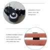 Floor-Standing Speaker Stand, 2pcs Audio Damping Pad, Speaker Brackets/Tray, Lockable with Universal Wheels, Easy to Move (Color : B, Size : 30 * 35CM) view 3