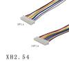 Circuit Wiring 10PCS 26AWG JST XH-2.54 2P 3P 4P 5P 6P 7P 8P 9P 10Pin XH2.54 Pitch 2.54mm Male Plug Wire Cable Connector With Cables 30cm Length (Color : 4Pin 10Pcs) view 4