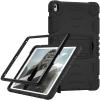 Shockproof Case for iPad Pro 10.5/Air 10.5 inch Kids Case, Heavy Duty TPU Hybrid Full-Body Tablet Case with Kickstand,Black view 2