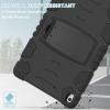 Shockproof Case for iPad Pro 10.5/Air 10.5 inch Kids Case, Heavy Duty TPU Hybrid Full-Body Tablet Case with Kickstand,Black view 3