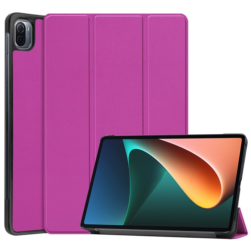 YSMILE Case for Xiaomi Mi Pad 5/5 Pro 11 Inch, Lightweight Smart Cover Folio Stand Hard Shell Cover for Xiaomi Mi Pad 5/5 Pro 11 Inch, Purple