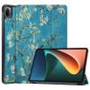 YSMILE Case for Xiaomi Mi Pad 5/5 Pro 11 Inch, Lightweight Smart Cover Folio Stand Hard Shell Cover for Xiaomi Mi Pad 5/5 Pro 11 Inch, Flower view 1