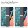 YSMILE Case for Xiaomi Mi Pad 5/5 Pro 11 Inch, Lightweight Smart Cover Folio Stand Hard Shell Cover for Xiaomi Mi Pad 5/5 Pro 11 Inch, Flower view 2