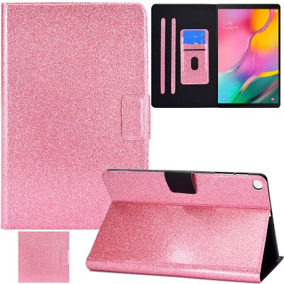 REASUN Case for Galaxy Tab A 10.1,SM-T510/T515/T517 Cover,Premium PU Leather Card Slots Multi- Viewing Angles Stand Case for Samsung Galaxy Tab A 10.1 inch 2019 Tablet (SM-T510/T515/T517),Pink