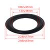 Jutagoss Speaker Surround Rings Replacement Parts 63mm/2.4inch Foam Edge for Speaker Repair or DIY 2Pcs view 2