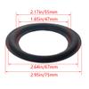 Jutagoss Speaker Surround Rings Replacement Parts 75mm/2.95inch Foam Edge for Speaker Repair or DIY 2Pcs view 2