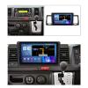 Carplay Double Din Car Stereo for Toyota Hiace 2004-2019,9'' Touchscreen Car Radio Bluetooth FM/AM Radio USB Mirror Link Multimedia with Steering Wheel Control & Backup Camera 4G LTE WIFI,M600s view 2