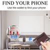SMART CC Trackable Wallet for Men Anti-Lost Mens Wallet Bluetooth Tracker & Finder Credit Card (Red-1) view 3