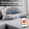 SMART CC Trackable Wallet for Men Anti-Lost Mens Wallet Bluetooth Tracker & Finder Credit Card (Black-33) view 3