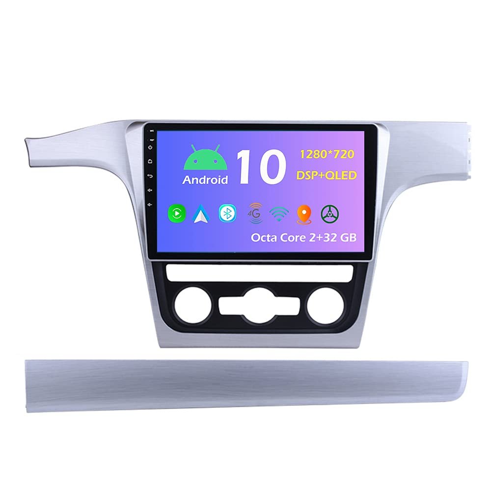 10.1'' Android 10.0 Car Radio Stereo Fit for 2013 2014 2015 VW Volkswagen Passat Head Unit GPS Navigation Carplay 4G WiFi Bluetooth