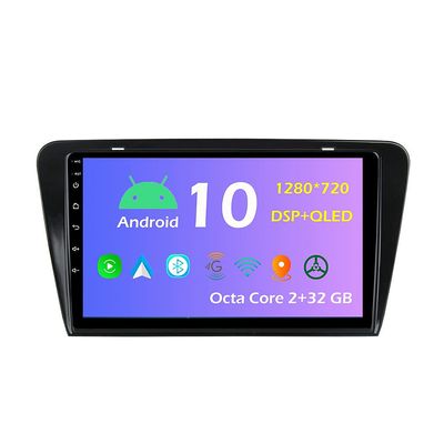 10.1'' Android 10.0 Car Radio Stereo Fit for Skoda Octavia 3 2014-2018 Head Unit GPS Navigation Carplay 4G WIFI Bluetooth