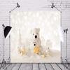 BELECO 5x4ft Fabric Christmas Backdrop Christmas Background with Teddy Bears Photography Backdrop for Christmas New Year Event Party Decorations Celebration Photo Background Photo Studio view 1