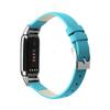 KangPlus Sport Wristband Compatible with Fitbit Luxe,Lightweight Sport Leather Watch Band Slim Soft Replacement Strap Comfortable Skin-friendly Wristbands Adjustable 5.5-8.0 inch for Women Girl - Blue view 2