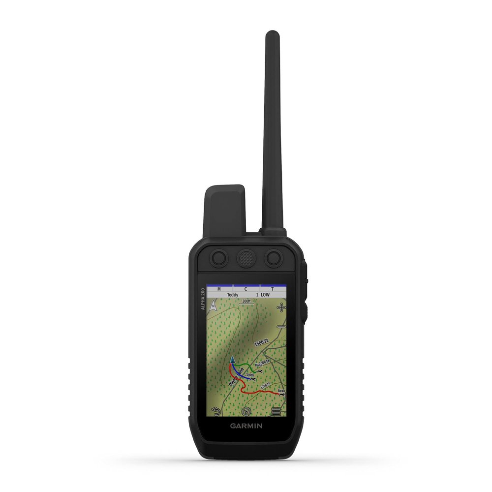 Garmin Alpha 200 Handheld, Simple, Accessible and Fast Tracking and Training for Your Dogs, Sunlight-readable 3.5" Capacitive Touchscreen