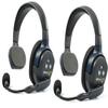 Eartec UL2S Ultralite Full Duplex Wireless Headset Communication for 2 Users - 2 Single Ear Headsets with SolidSignal Cleaning Wipes Bundle view 2